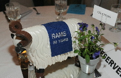 Ram table decor